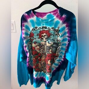 Liquid Blue Greatfull Dead Double Side Graphic Shirt